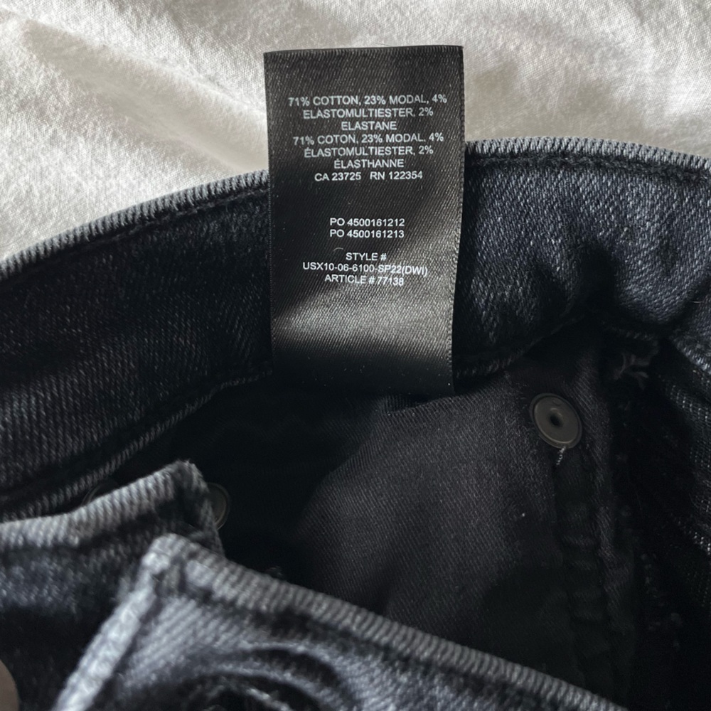 Denim Forum The Lola High Rise Skinny 26L Size 29 - Picture 9 of 11